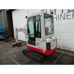 Takeuchi tb016 minigraver graafmachine rupskraan graver