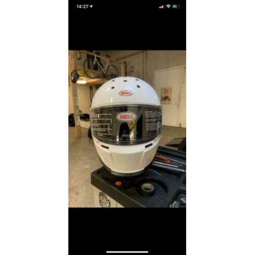 Bell Eliminator wit maat L nieuw