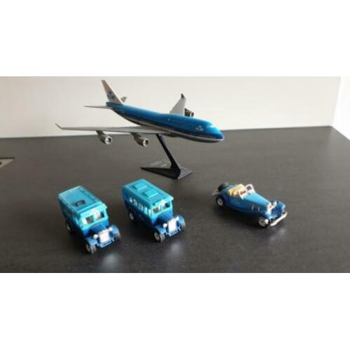 KLM cars, plane & pepermint doosjes