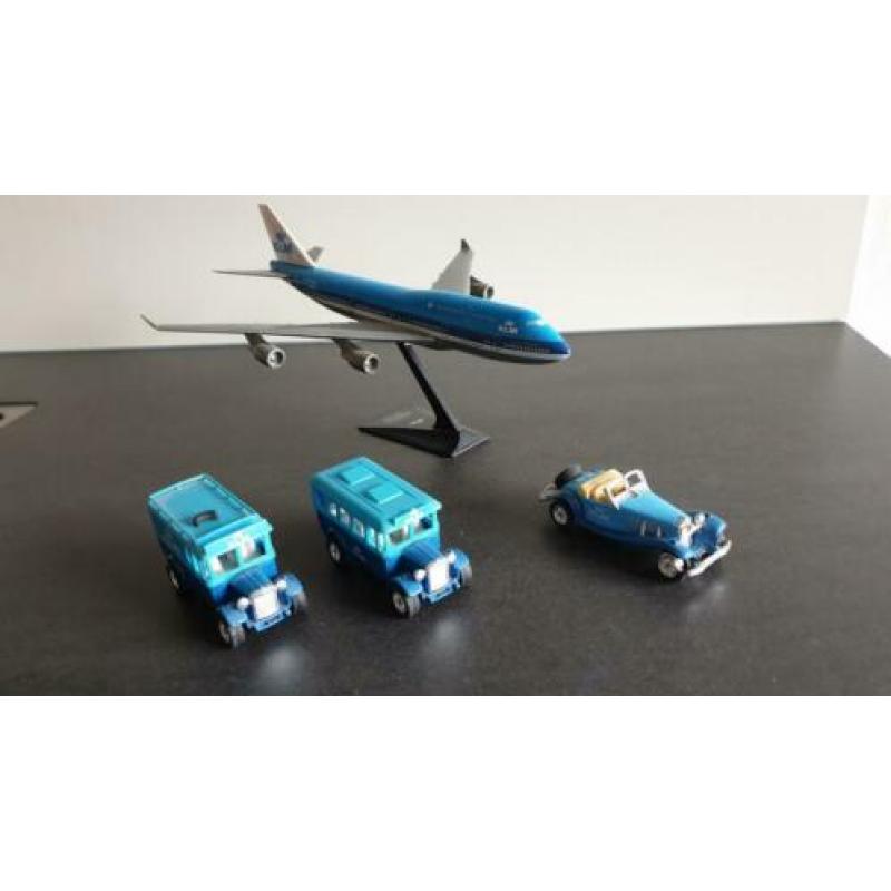 KLM cars, plane & pepermint doosjes