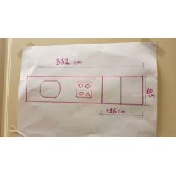 Complete keuken afzuigkap kraan oven gasstel koelkast vaatwa