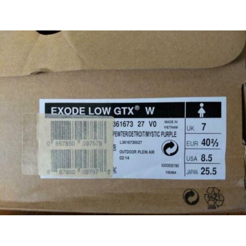 Salomon Exode Low Gtx wandelschoenen - maat 39