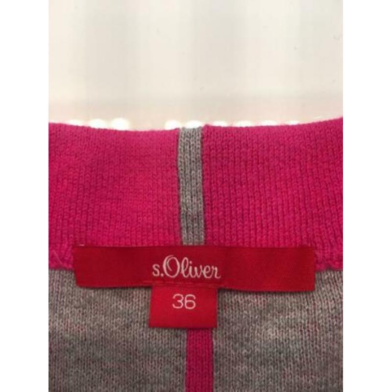 Roze trui van s. Oliver. Maar 36, eigen foto