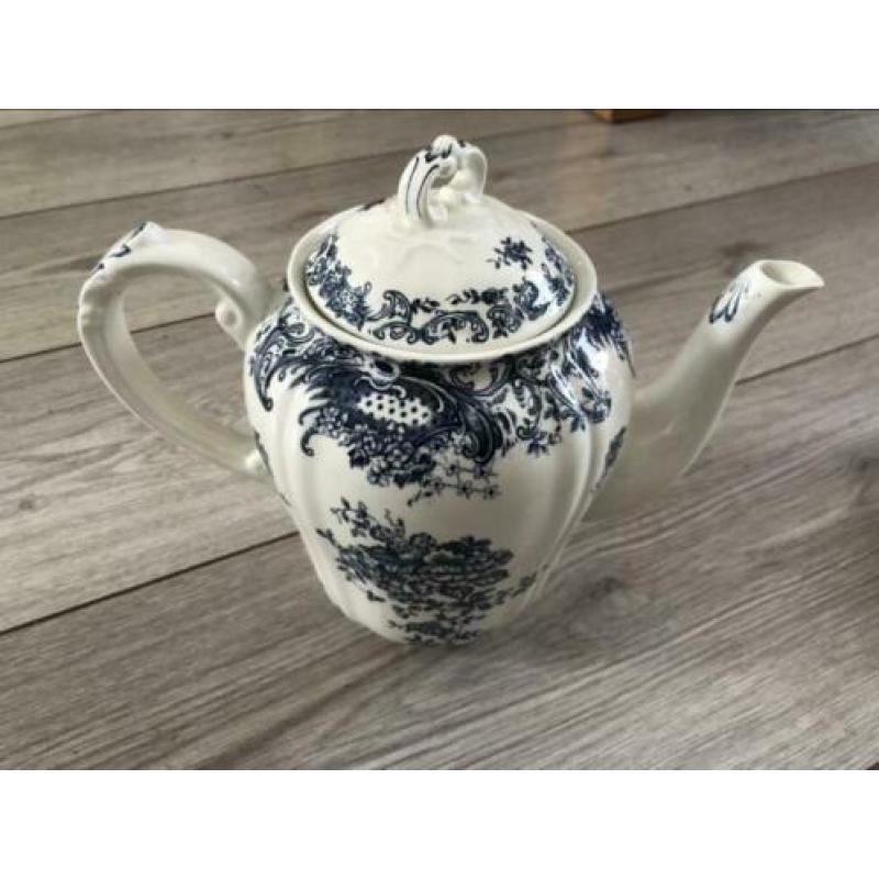 Villeroy & boch valeria blauw koffiepot/koffiekan
