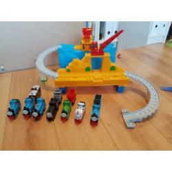 Megablocks Thomas de trein en Chuggington