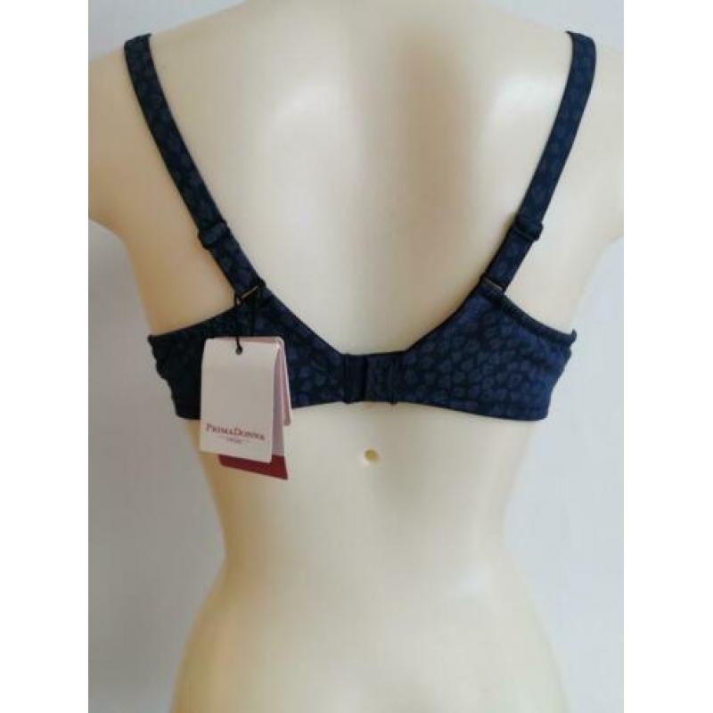 90C Nieuwe grijze voorgevormde Prima Donna T-shirt BH, 90 C