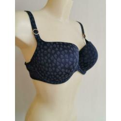 90C Nieuwe grijze voorgevormde Prima Donna T-shirt BH, 90 C