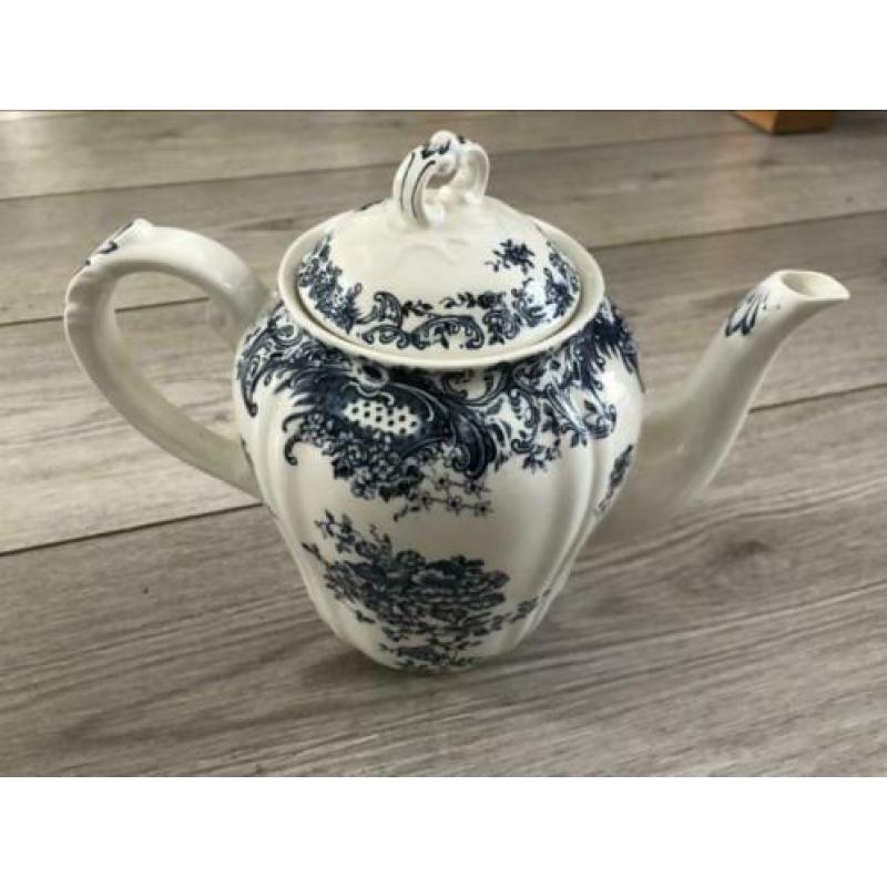 Villeroy & boch valeria blauw koffiepot/koffiekan