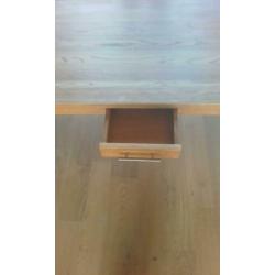 Eiken salontafel en tv meubel