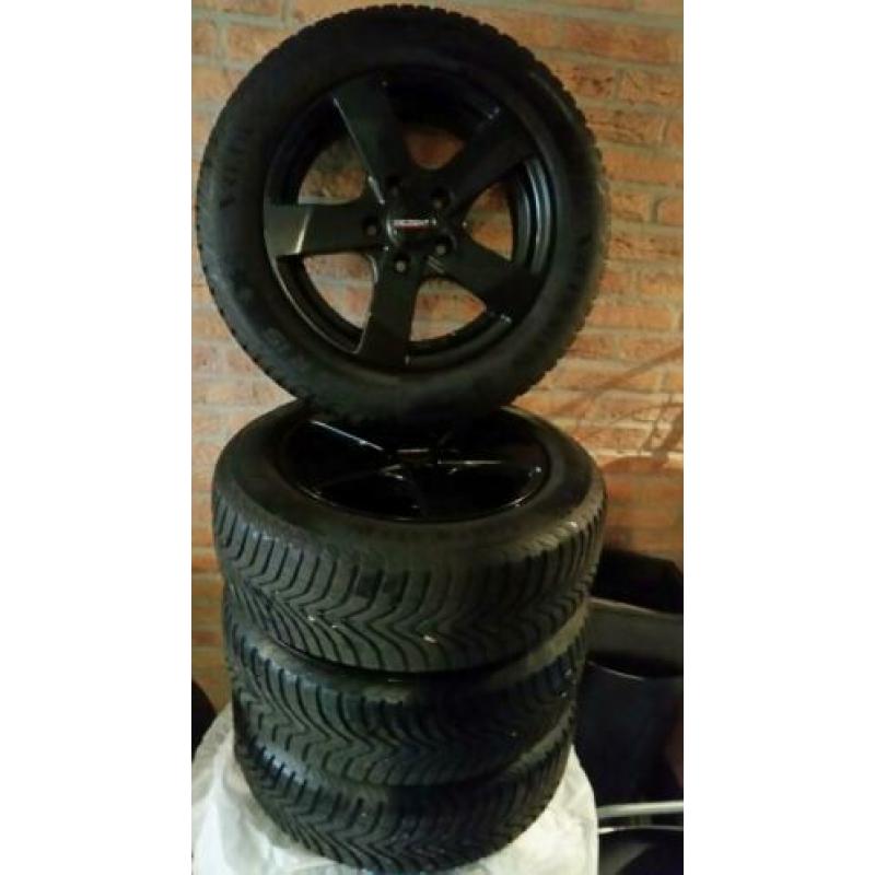 15" Velgenset 5x112 MINI One Cooper Mercedes A-B NIEUWSTAAT!