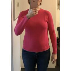 Roze trui van s. Oliver. Maar 36, eigen foto