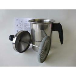 Cappuccino creamer melkopschuimer frabosk 6 kops rvs z.g.a.n