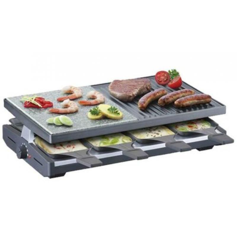 Steba RC58 - Gourmetset met Steengrill - 8 Personen