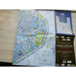 reisgids 100 % Brussel met losse kaart. (3). Zie andere adv