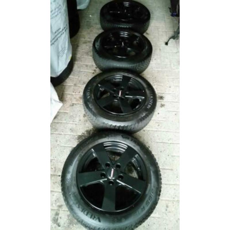 15" Velgenset 5x112 MINI One Cooper Mercedes A-B NIEUWSTAAT!