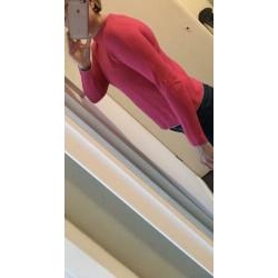 Roze trui van s. Oliver. Maar 36, eigen foto