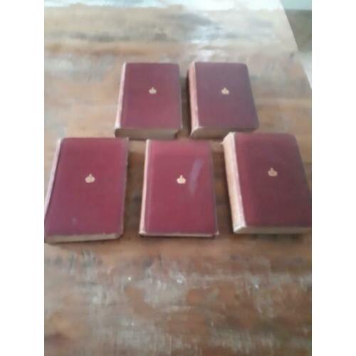 5 Charles Dickens boeken uit 1890
