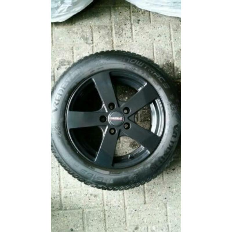 15" Velgenset 5x112 MINI One Cooper Mercedes A-B NIEUWSTAAT!