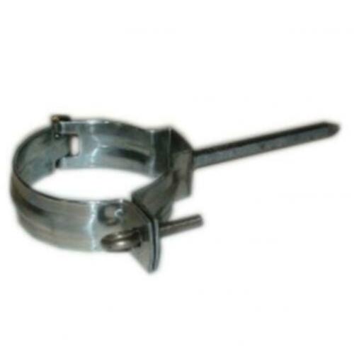 Zinken scharnierpenbeugels voor een regenpijp (zink) ø60mm