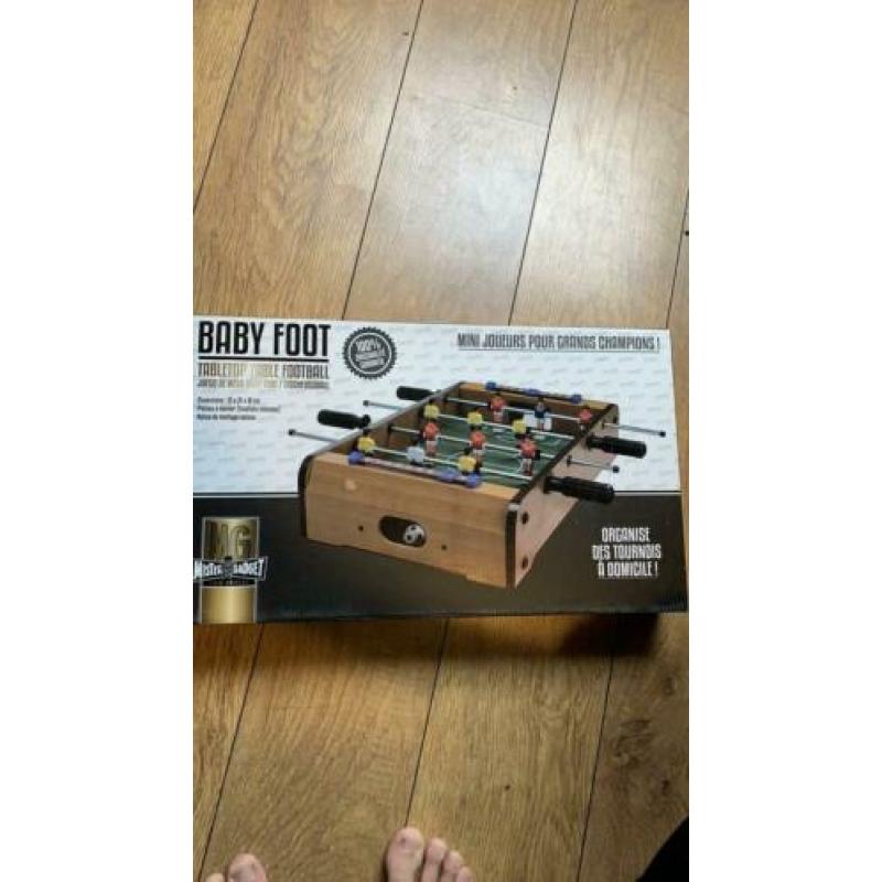 Mini tafelvoetbalspel
