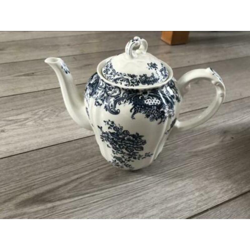 Villeroy & boch valeria blauw koffiepot/koffiekan