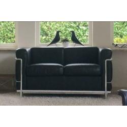 Cassina LC2 / LC 2 bank leder Pelle naturale cat Z !!