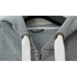 Hema grijs vest hoody maat M
