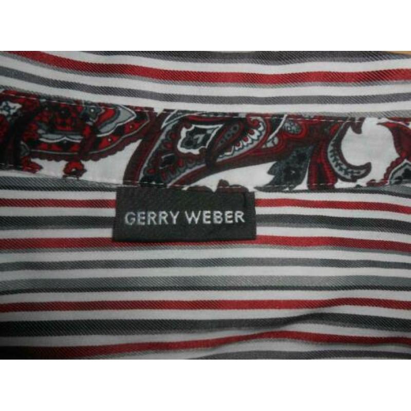 Gerry Weber getailleerde streep blouse mt L.