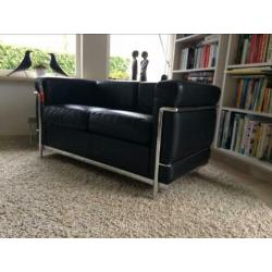 Cassina LC2 / LC 2 bank leder Pelle naturale cat Z !!
