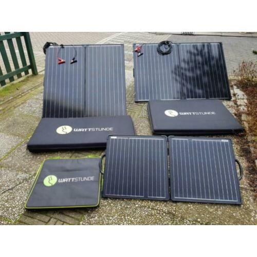 Zonnepaneel Koffer Camper Boot Caravan draagbaar 80 tot 200