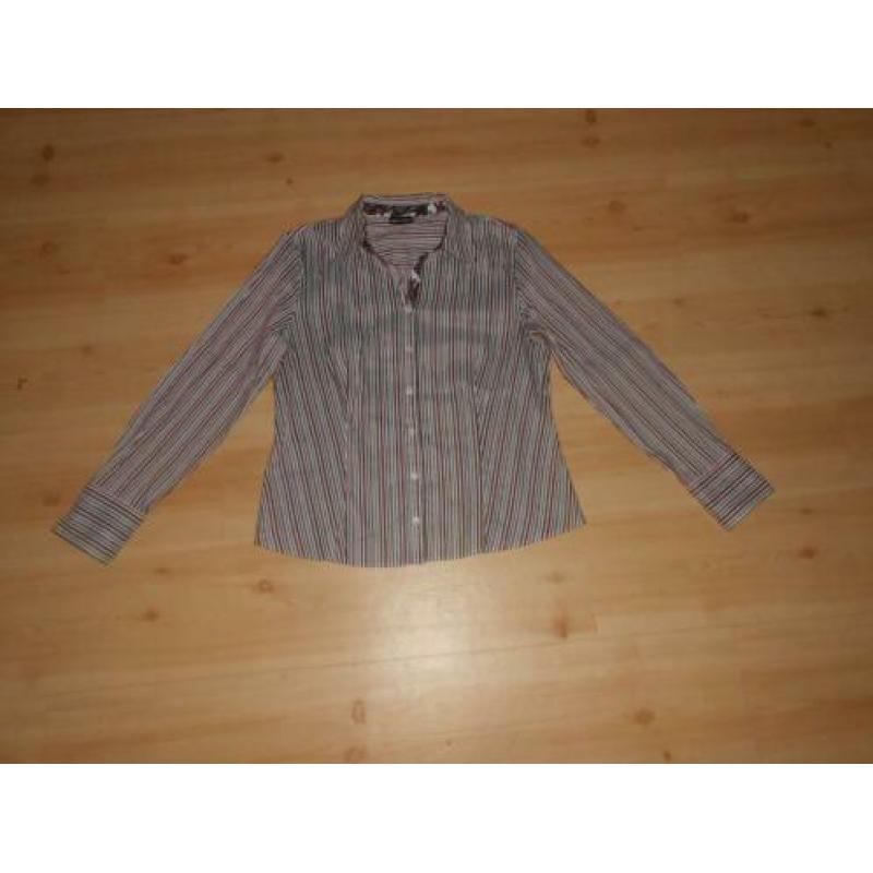 Gerry Weber getailleerde streep blouse mt L.