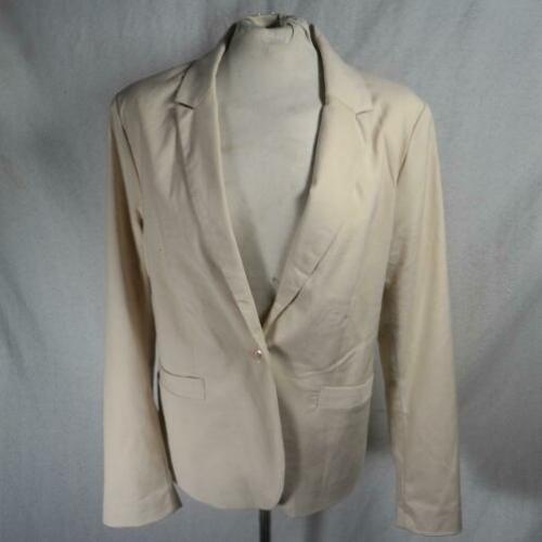 Net beige damesjasje.Mt 42.Merk Ann Christine
