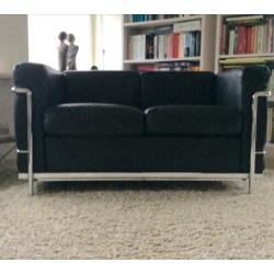 Cassina LC2 / LC 2 bank leder Pelle naturale cat Z !!