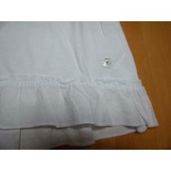 Prachtig wit t-shirt/tuniek van s.Oliver, maat 104/110 NIEUW