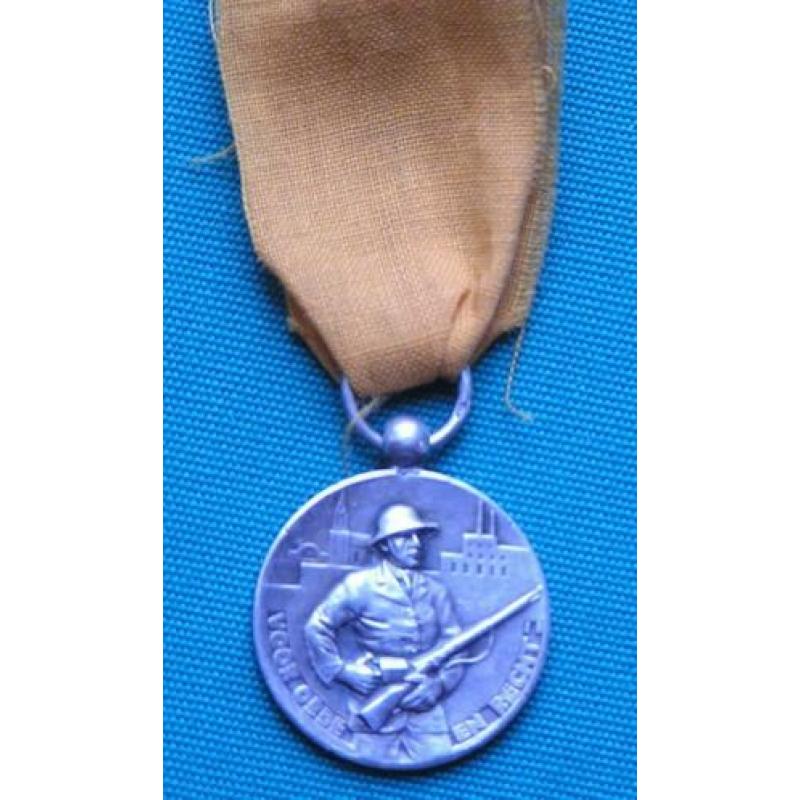 Medaille Schietprijs Zilver 1939. Burgerwacht.
