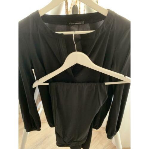 Studio Anneloes maat s zwart travelstof