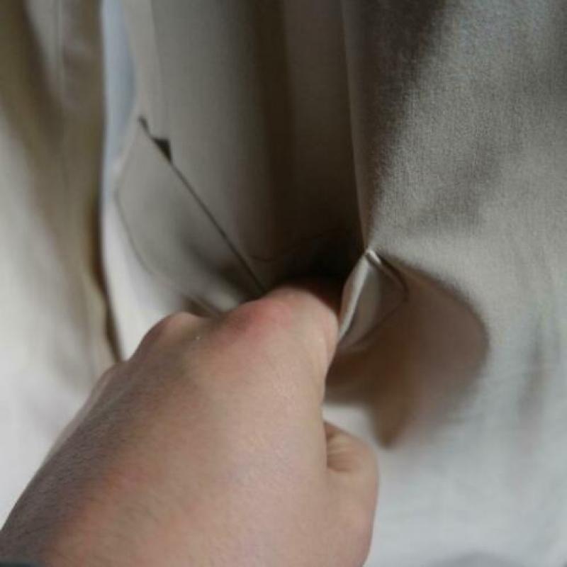 Net beige damesjasje.Mt 42.Merk Ann Christine