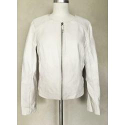 EXPRESSO, mooi jasje van offwhite imitatieleer, mt 42