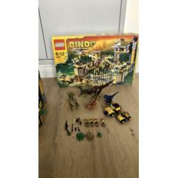 Lego dino 5887 & 5882 dinosaurus reservaat, dino park