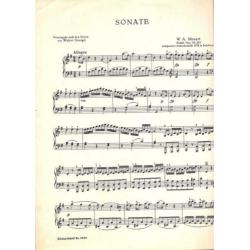 Mozart: Sonate in G-dur. Ed. Schott & Sohne - Nr. 0608.