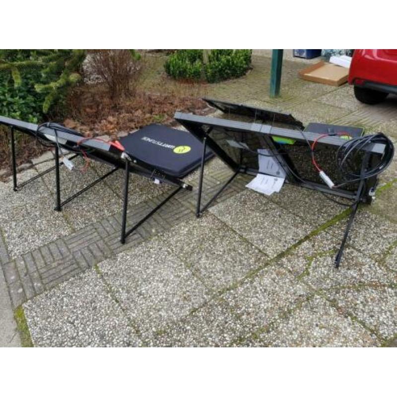 Zonnepaneel Koffer Camper Boot Caravan draagbaar 80 tot 200