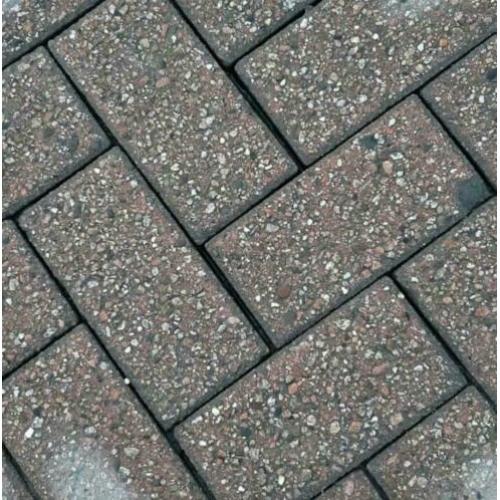 Straatklinkers BKK 8 cm rood grijs 2000 m² gebruikt