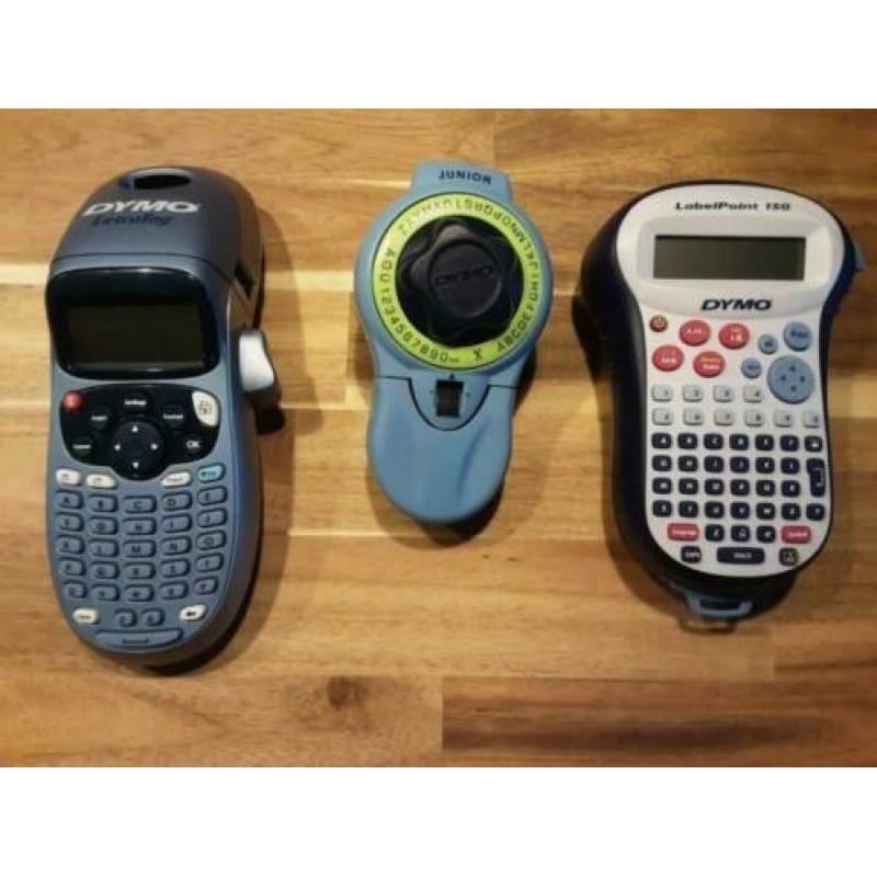 3x DYMO - Label Point + DYMO LetraTag + DYMO Junior