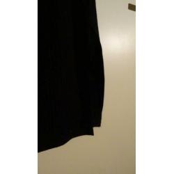 Nieuw Topshop lange, rib zwart zwangerschap jurk, maat 38