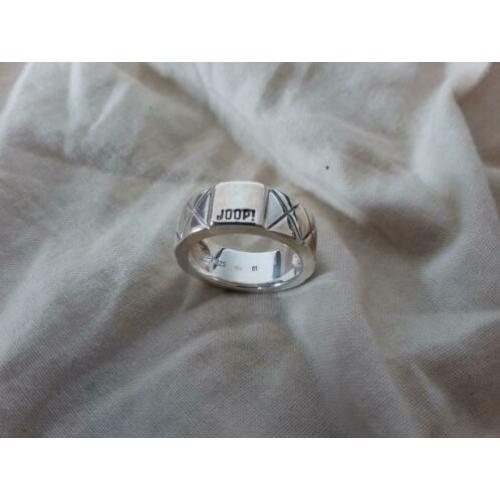 JOOP! ZILVEREN 925 STERLING HEREN/DAMES RING nieuwstaat