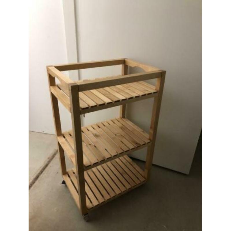 Roltafel trolley opberg kastje
