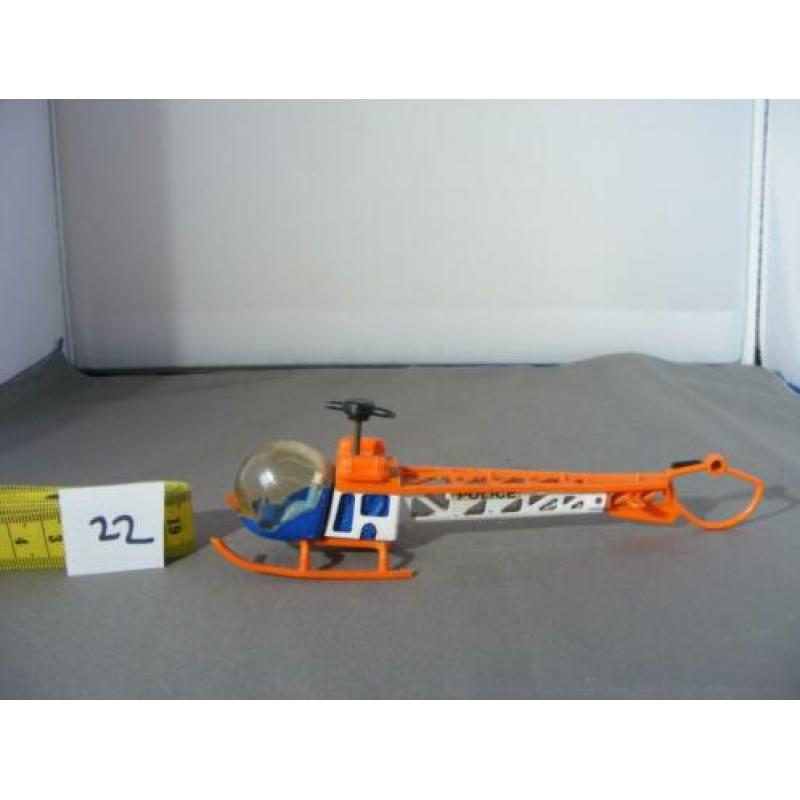 Bell police helikopter, Dinky toys 732(22) incompleet