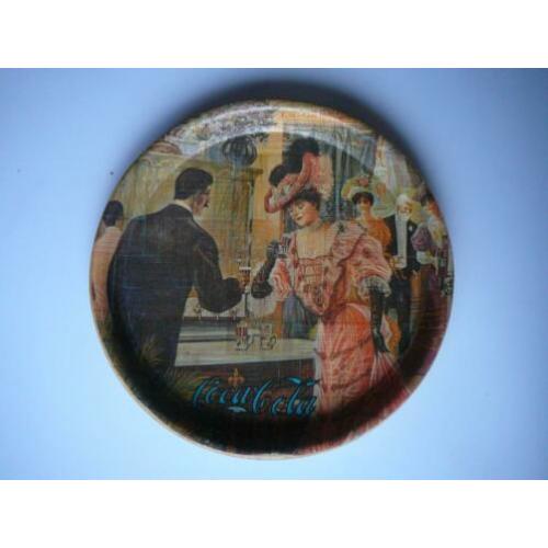rond Coca Cola dienblad