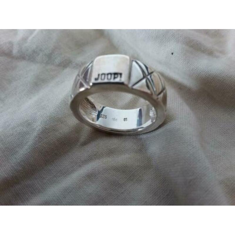 JOOP! ZILVEREN 925 STERLING HEREN/DAMES RING nieuwstaat
