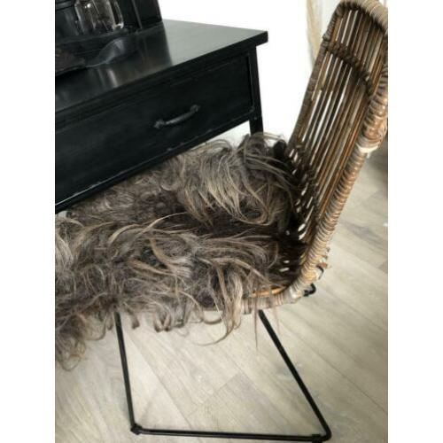 Te koop: Hippe rotan stoel naturel